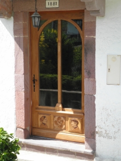 Porte vitrÃ©e - Emard-Bois-Menuisier-Escalier